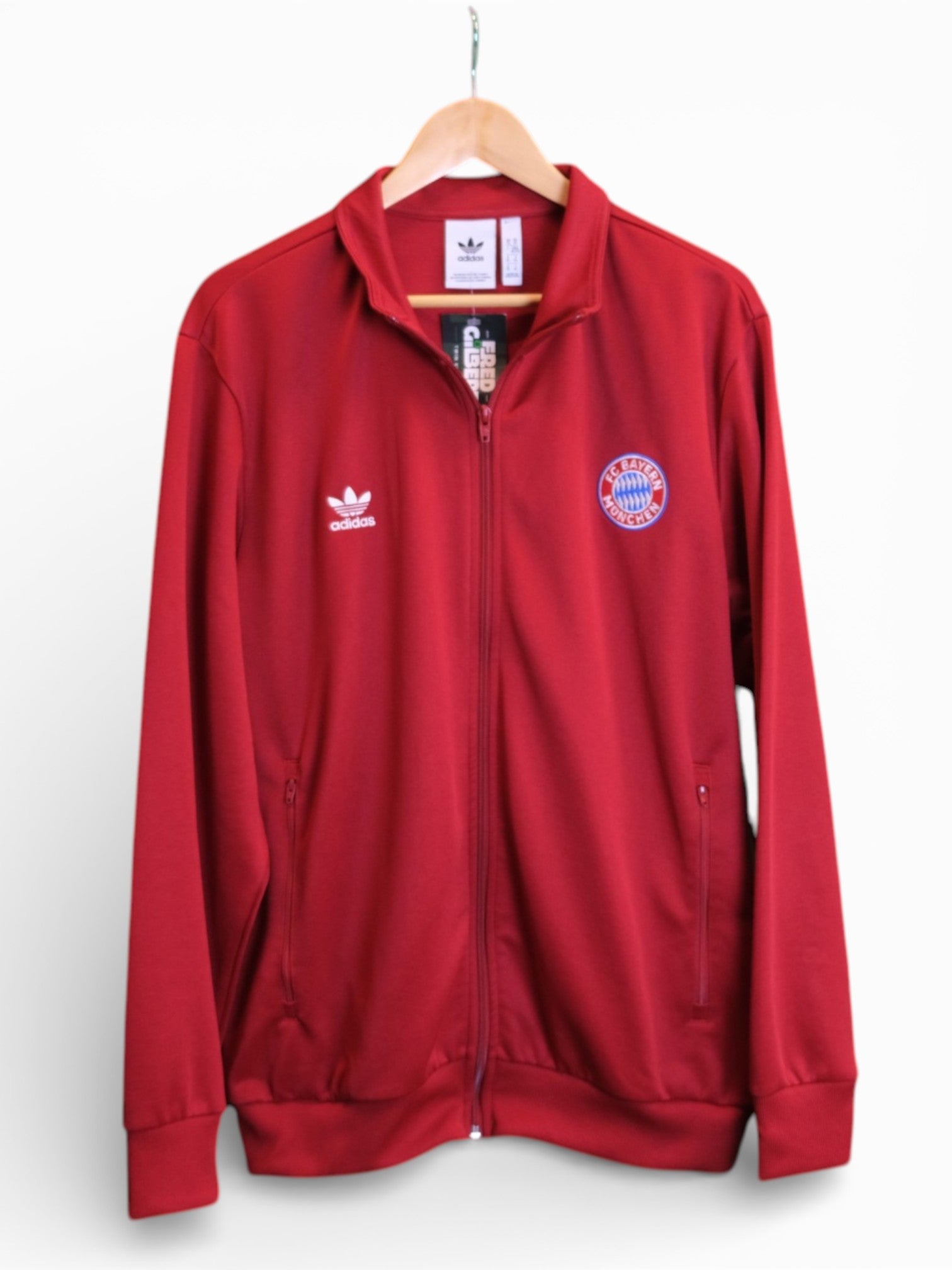 Bayern Munich Adidas Track Jacket - X-Large