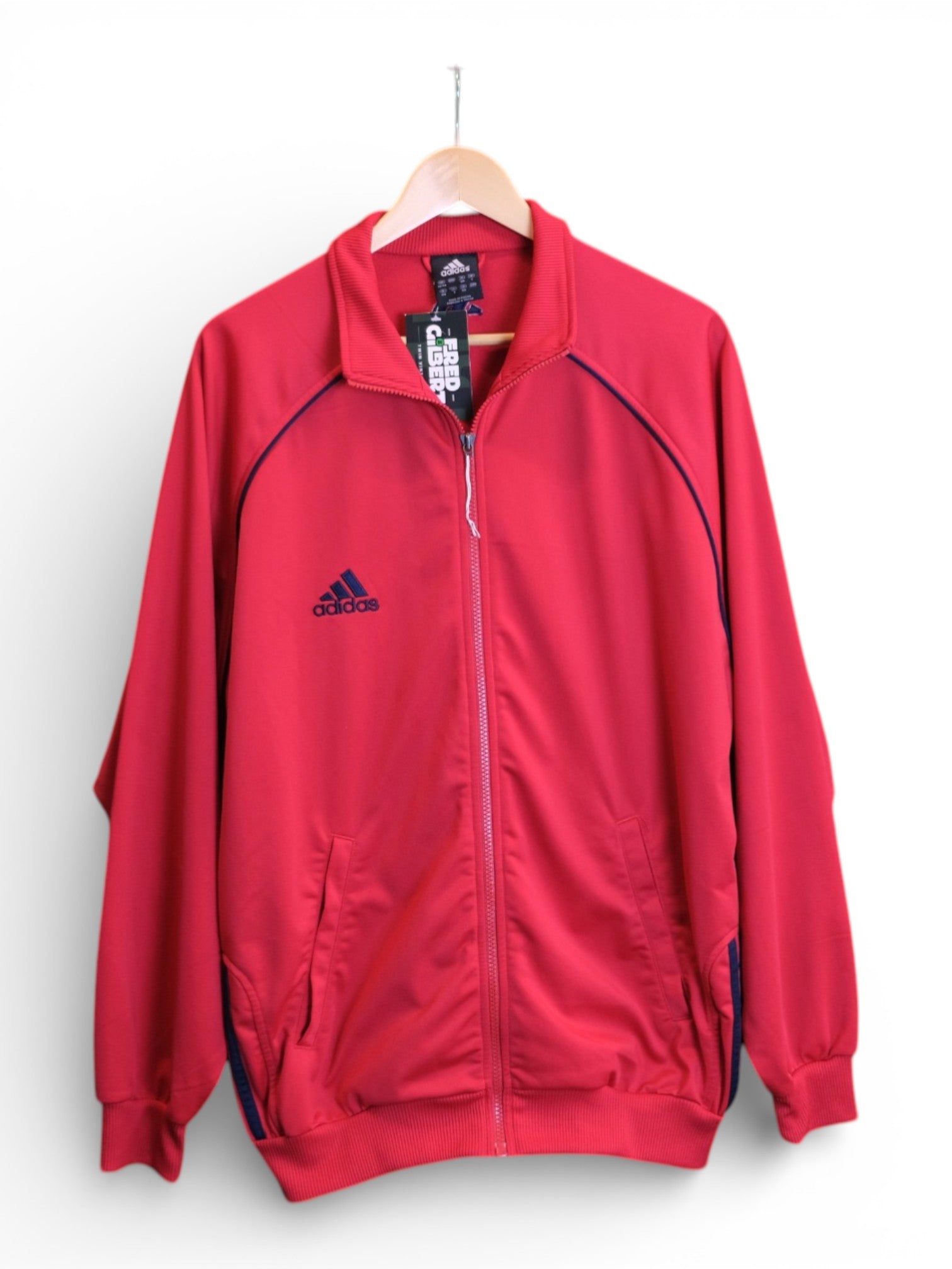 Adidas Full-Zip Track Jacket - X-Large