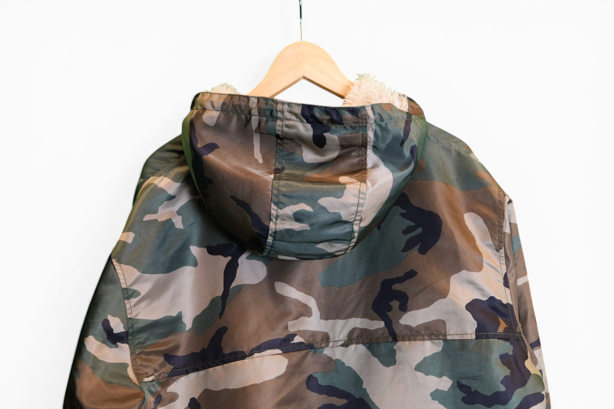 Alpha Industries Camo Quarter-Zip Coat - XX-Large