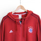 Bayern Munich Adidas Zip-Up Hoodie - XX-Large