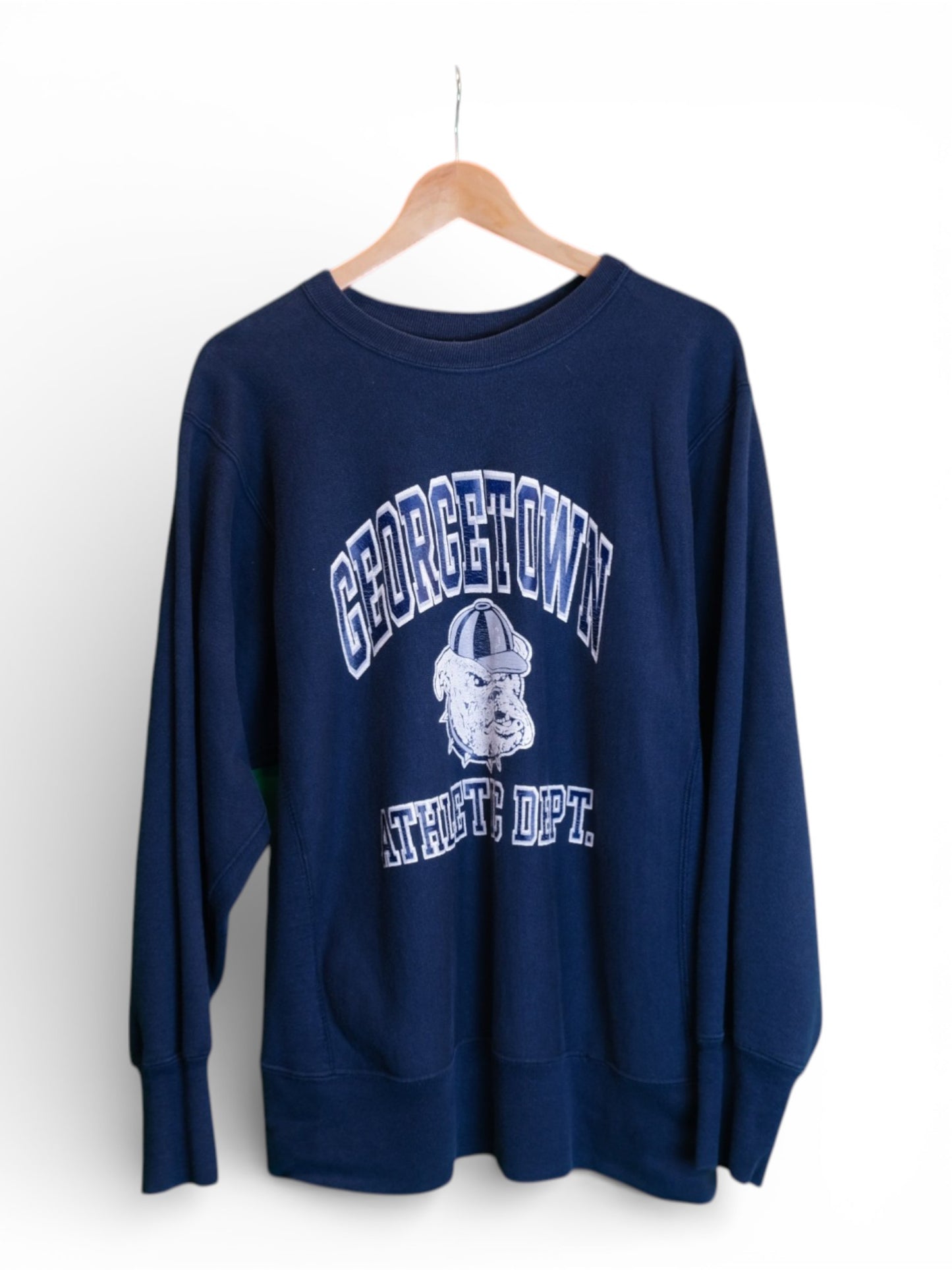 Vintage 90s Champion Georgetown Sweatshirt - Large