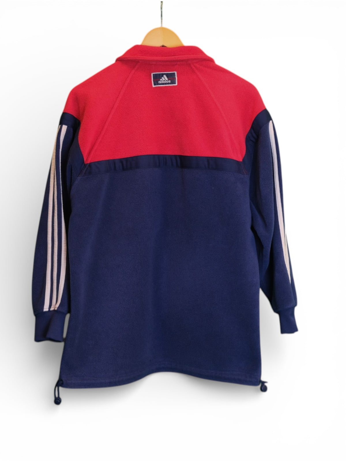Vintage Adidas Zip-Up Fleece - Large