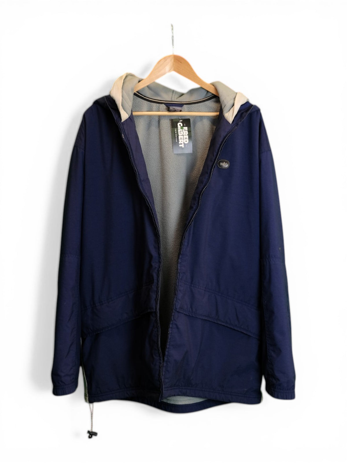 00s Nike Fleece Lined Coat - Large