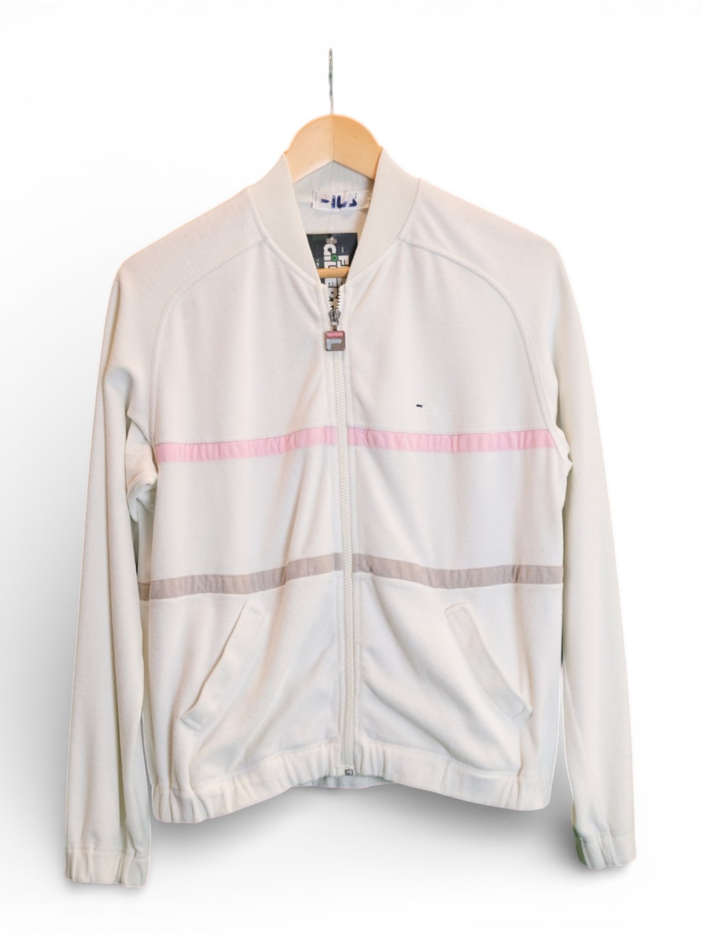 Women's Vintage Fila Velour Track Jacket