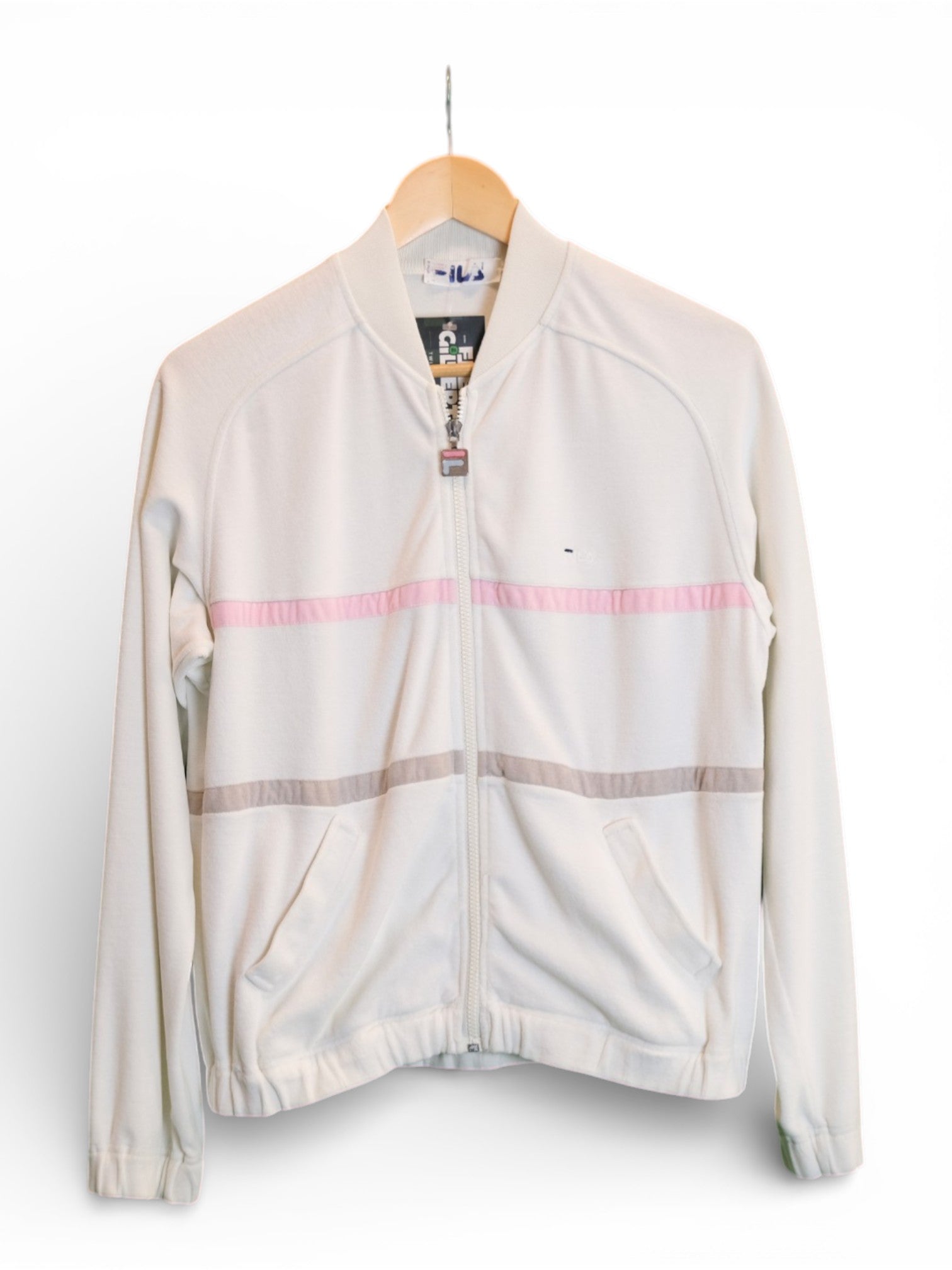 Women's Vintage Fila Velour Track Jacket