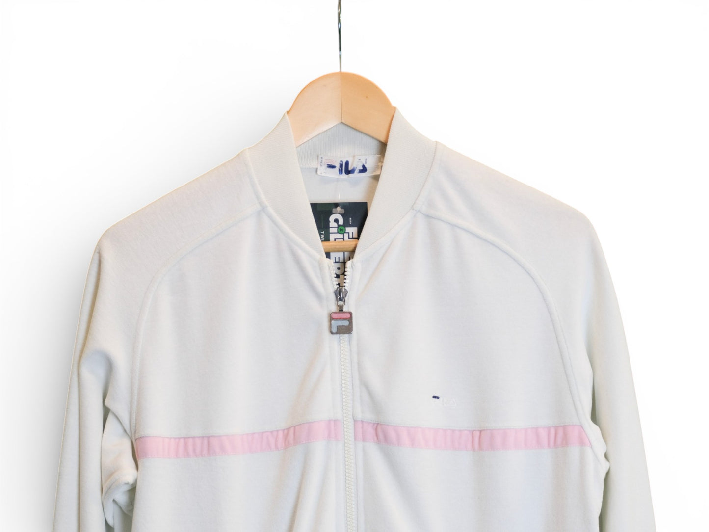 Women's Vintage Fila Velour Track Jacket