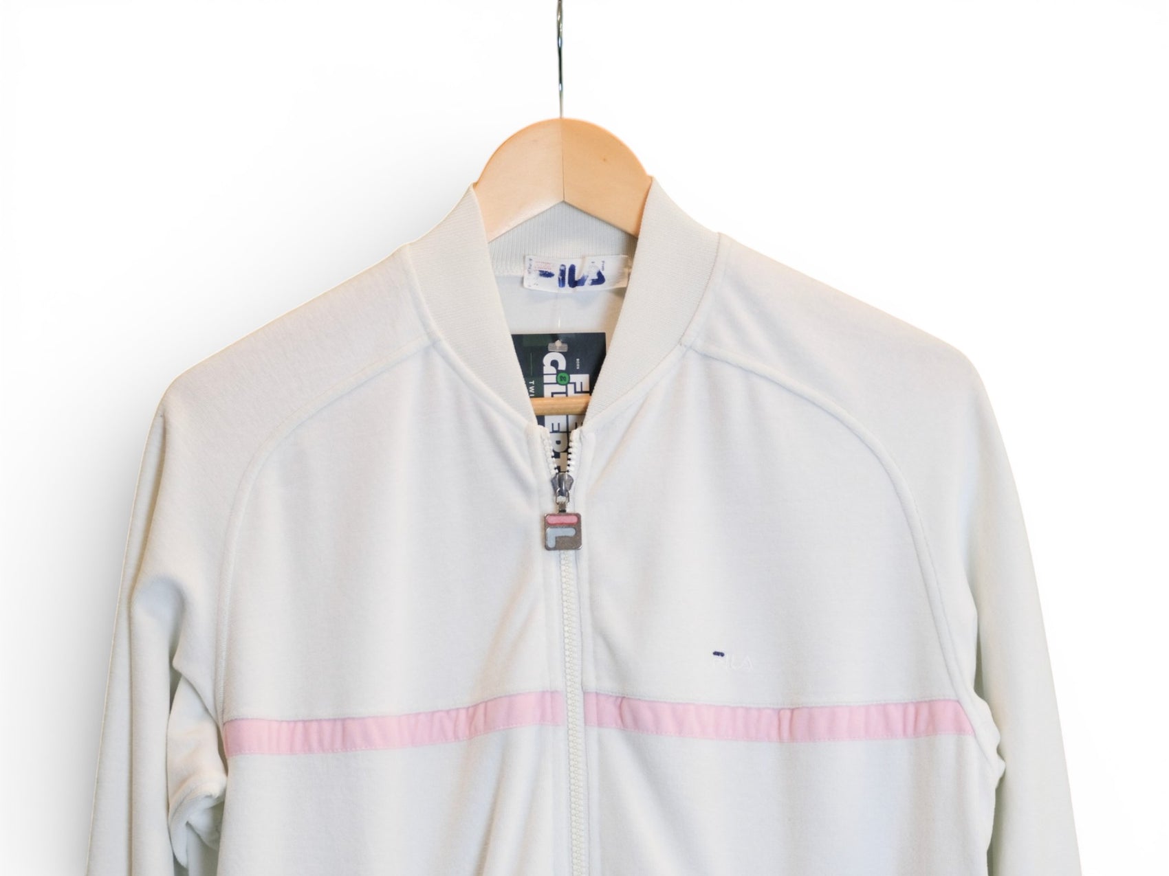 Women's Vintage Fila Velour Track Jacket