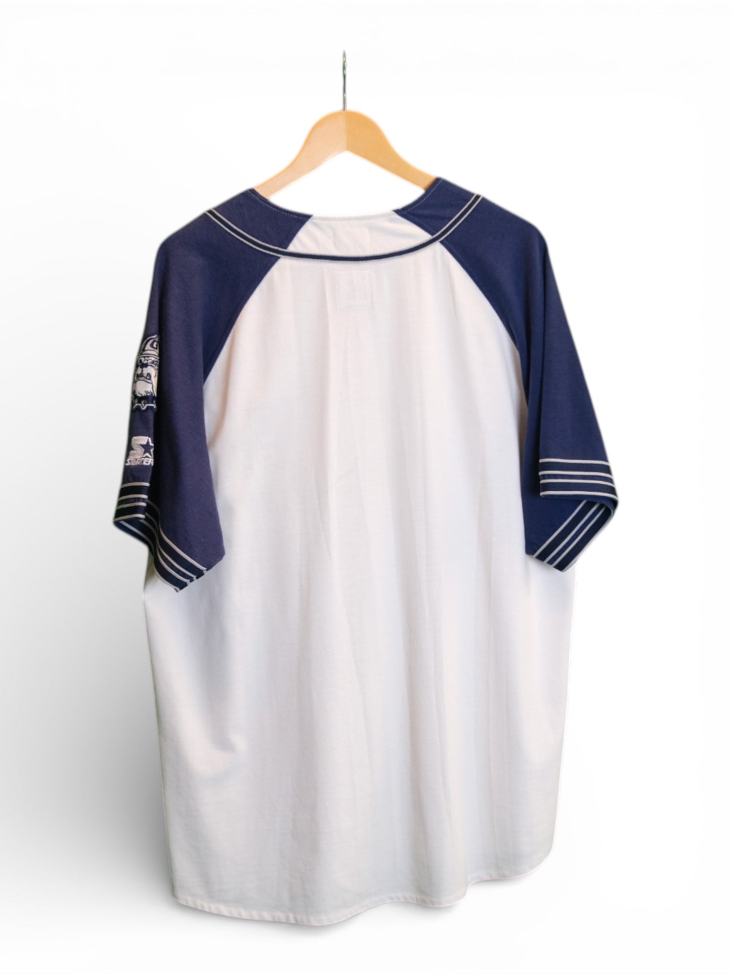 Vintage Georgetown Hoyas Baseball Jersey - Large
