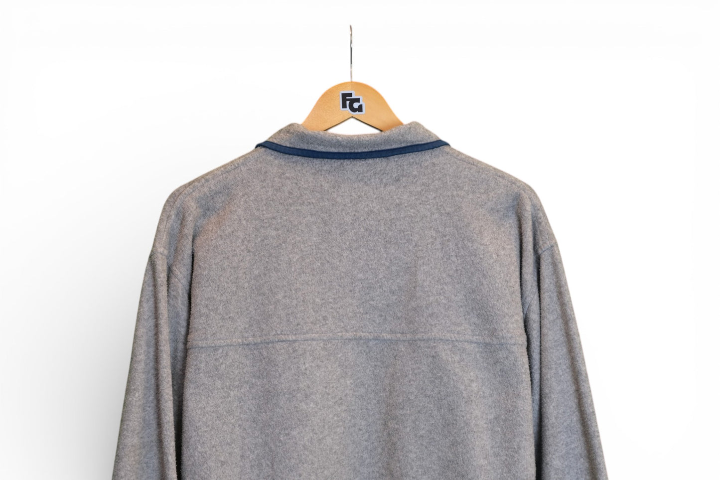 Reebok 1990s Button-Up Fleece - Large