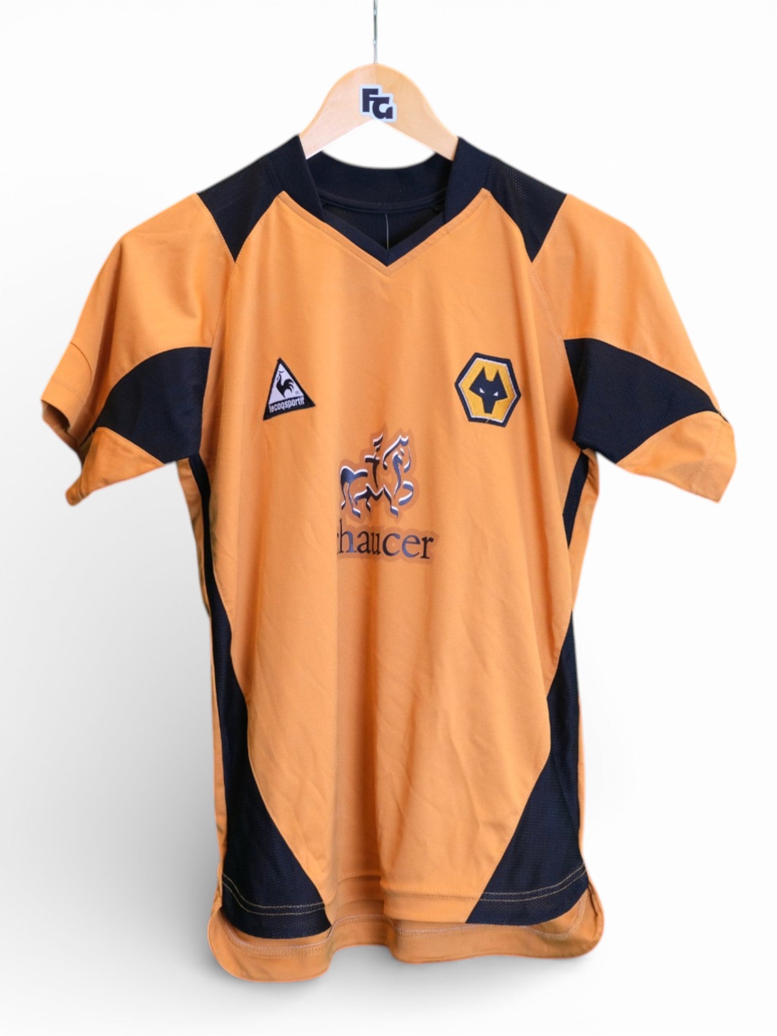 Wolves 2004/06 Le Coq Sportif Football Shirt - X-Small