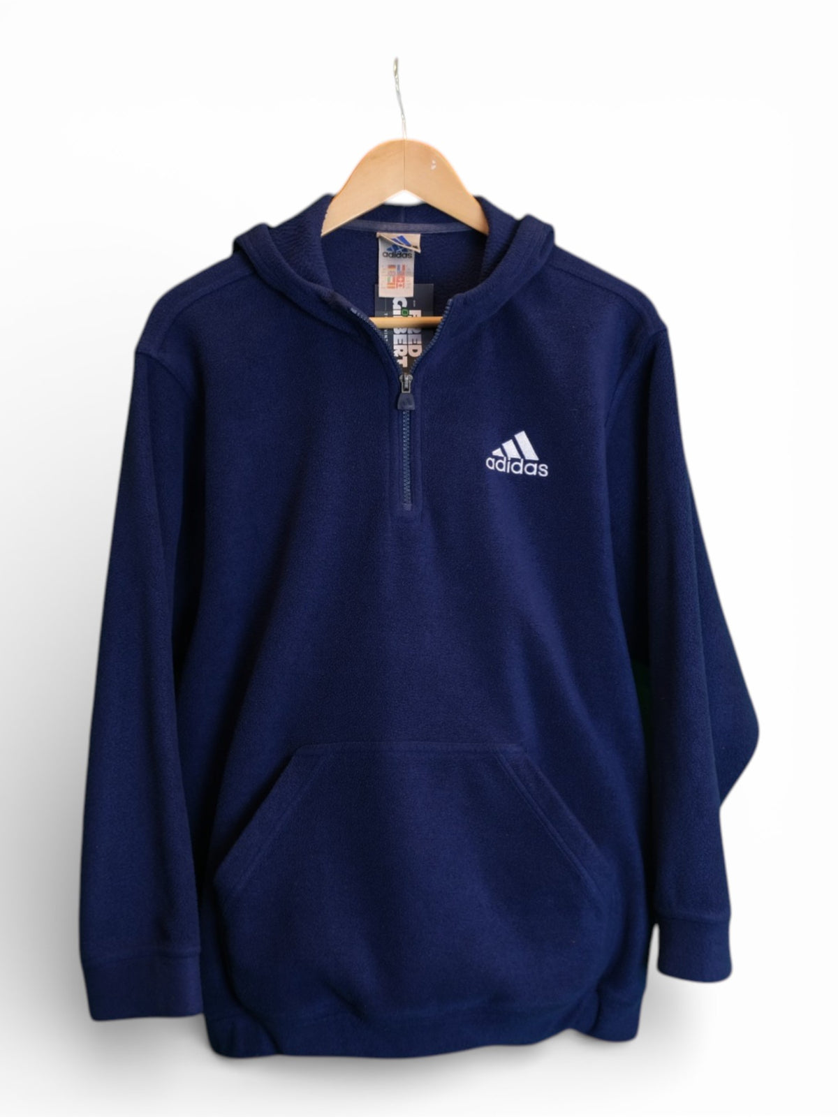 Vintage Adidas Fleece Hoodie - Large