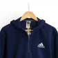 Vintage Adidas Fleece Hoodie - Large