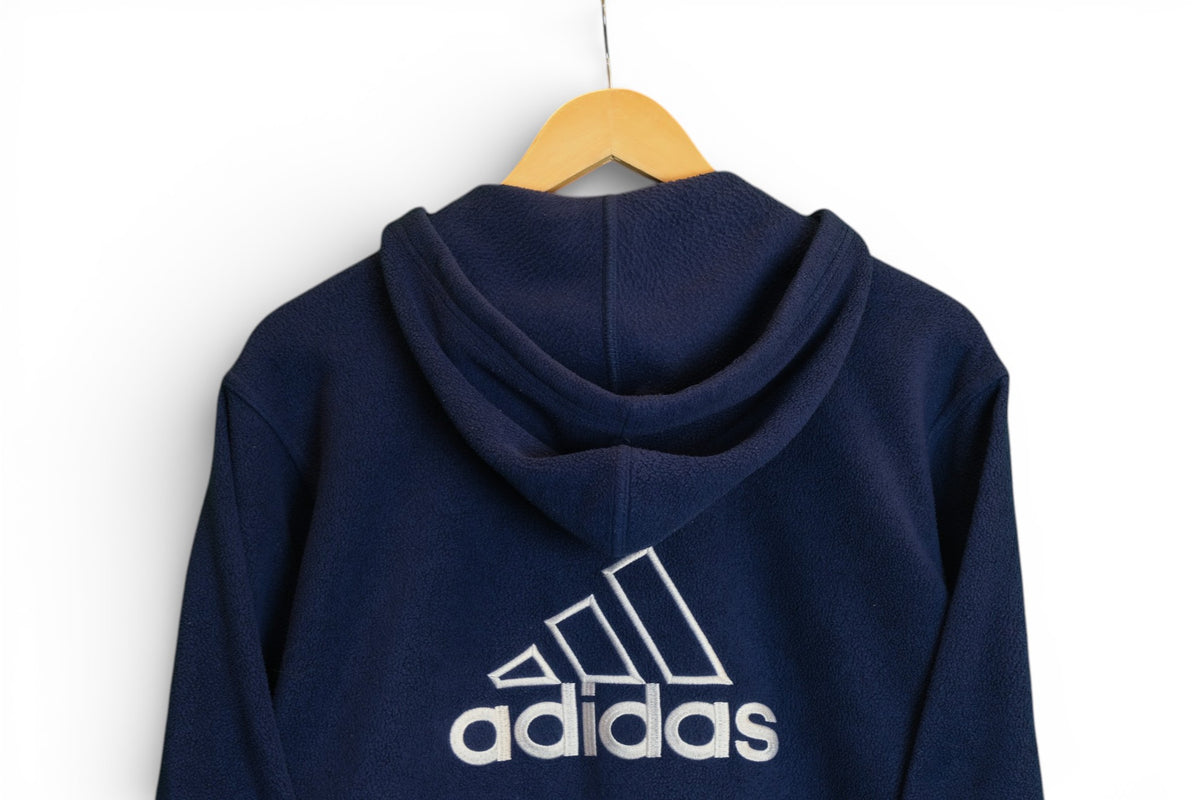 Vintage Adidas Fleece Hoodie - Large