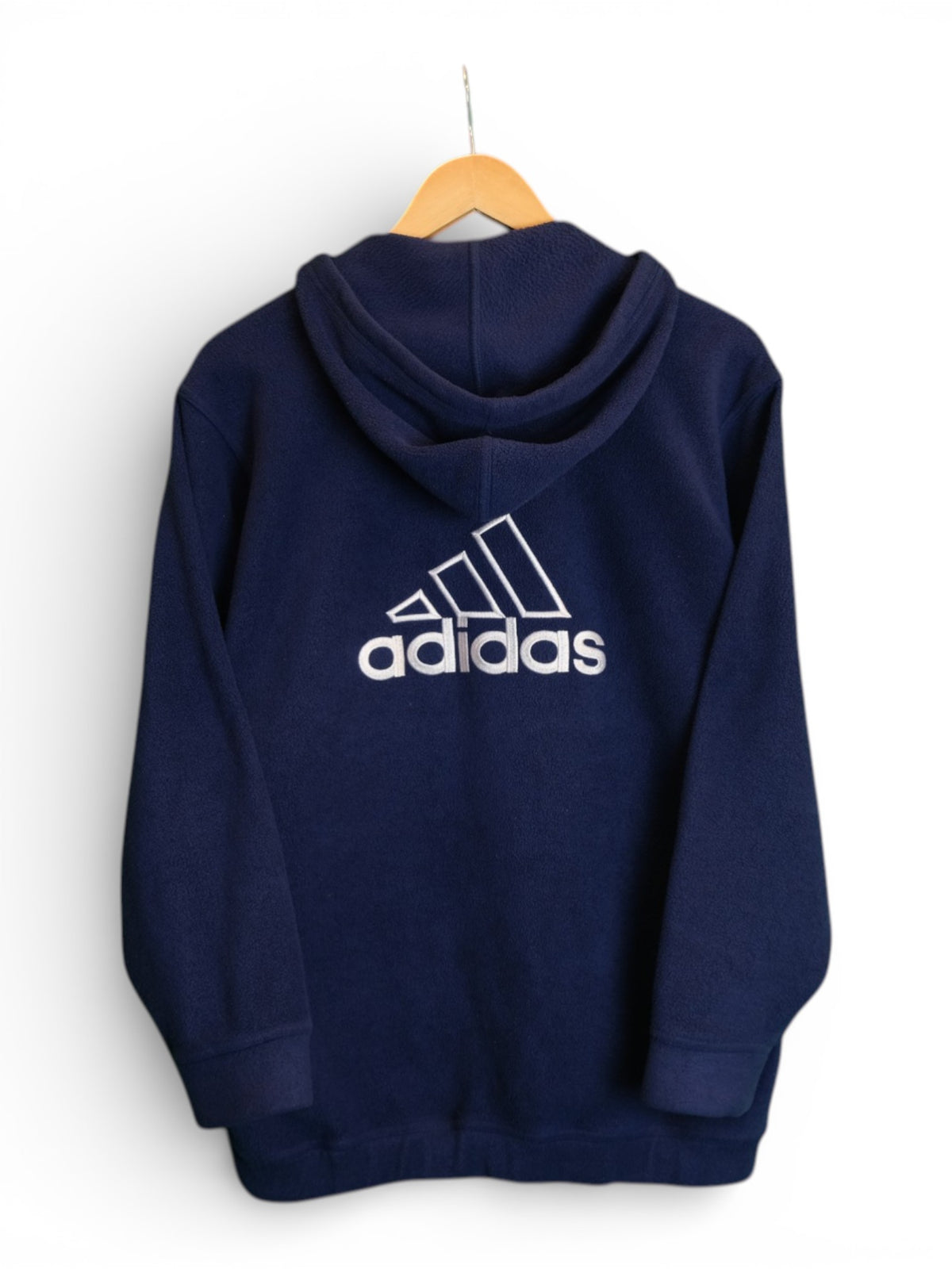 Vintage Adidas Fleece Hoodie - Large
