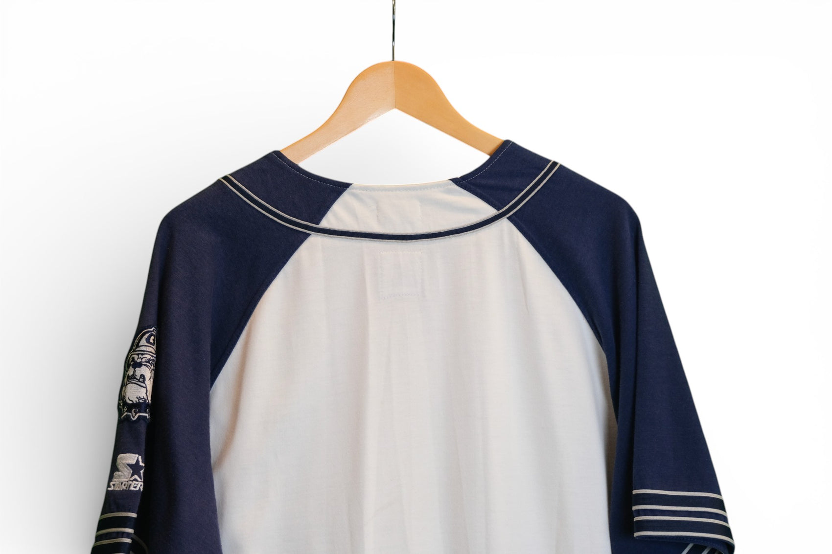Vintage Georgetown Hoyas Baseball Jersey - Large