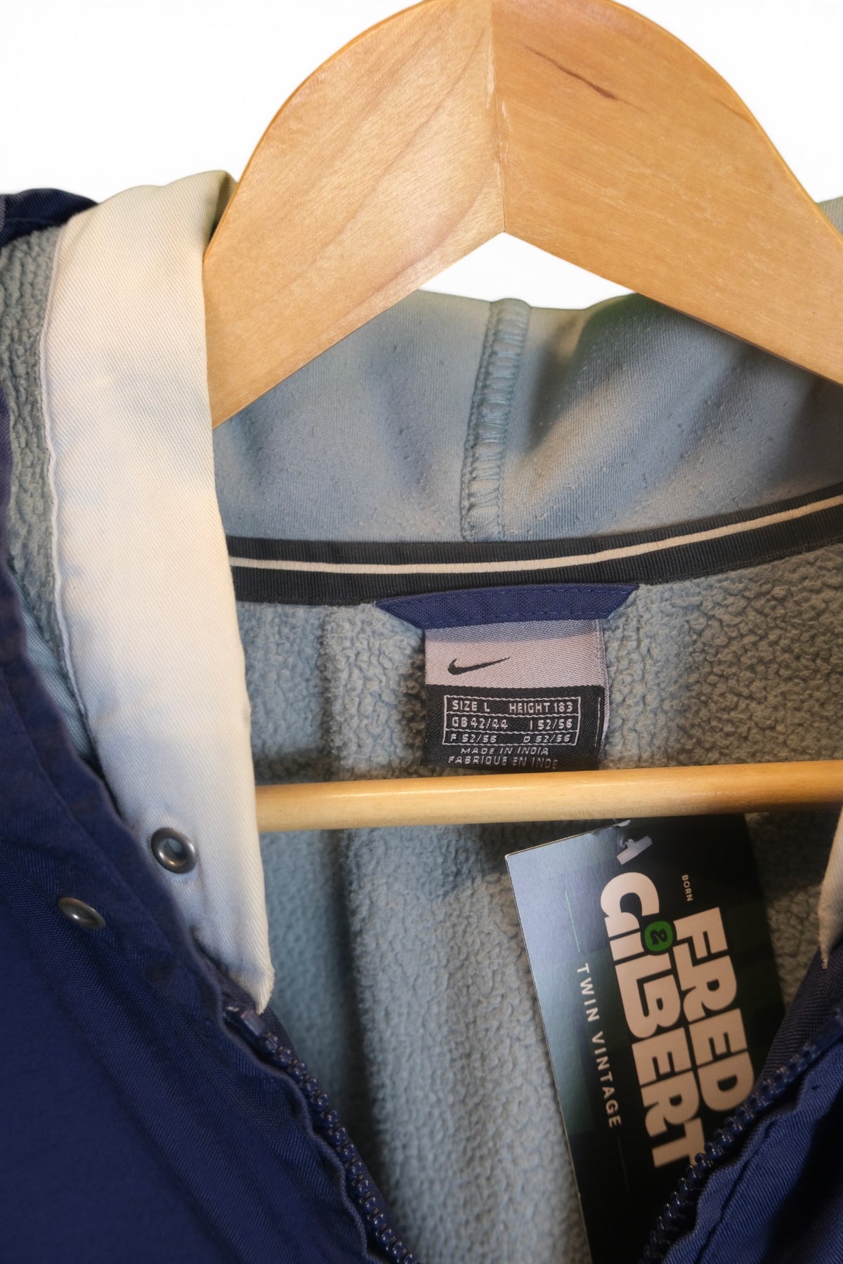 00s Nike Fleece Lined Coat - Large