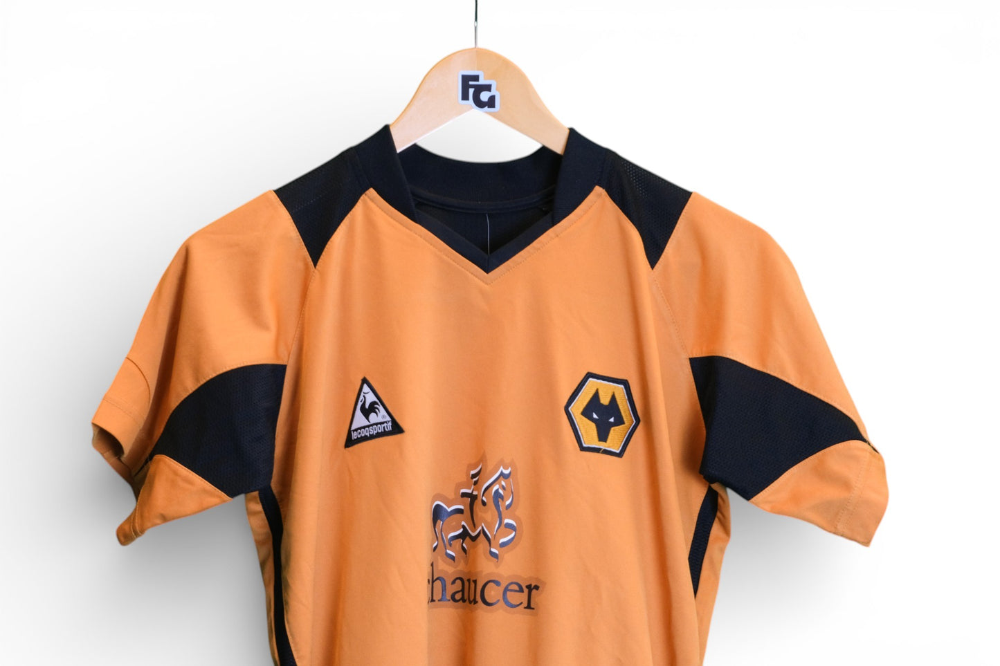 Wolves 2004/06 Le Coq Sportif Football Shirt - X-Small